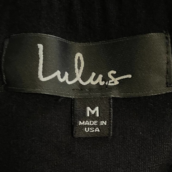 Lulus Endlessly Alluring Black Lace Back Bodycon Mini Dress - Picture 4 of 5